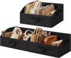 GRANNY SAYS Purse Organizer for Closet, Trapezoid Storage Bins, Closet by GRANNYSAYS