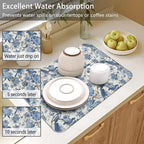 Dish Drying Mat for Kitchen Counter 2 Pack - Image 5