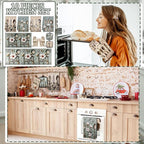 Fourluoo 10 Pcs Farmhouse Kitchen Decor and Accessories Set 4 Kitchen Towels 2 - Image 2