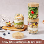 DRKIO 16 Oz Overnight Oats Containers - Image 4