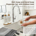MaisoNovo Glass Dish Soap Dispenser - Image 6