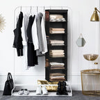 Simple Houseware 6 Shelf Hanging Closet Organizer - Image 5