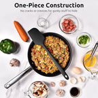 14in Extra Large Silicone Spatula: U-Taste 600ºF Heat Resistant Flexible - Image 9