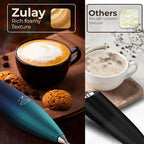 Zulay Kitchen Patented Tornado Triple Whisk Milk Frother - Image 6