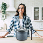 Concord Granite Nonstick 7 Quart Stock Pot Cookware Set - Image 7