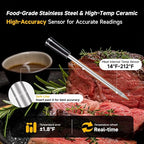 Wireless Meat Thermometer Digital, Long-Range Bluetooth Cooking Thermometer - Image 3