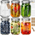 Eathtek 16 oz Glass Mason Jars by Eathtek
