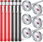 Xuhal 6 Pcs Stainless Steel Kitchen Thermometer by Xuhal