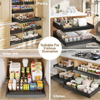 Seinloes 2 Pack Pull Out Cabinet Organizer - Image 7