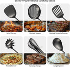 304 Stainlss Steel Matte Kitchen Utensils Set, Pasta Server - Image 3