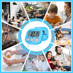 Mwellewm Kitchen Timer 6 Packs Digital Timers - Image 7