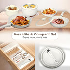 13 Pcs Pots and Pans Set, Nonstick Cookware Set - Image 7