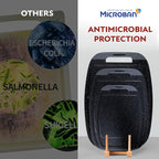 Neoflam Microban Antimicrobial Plastic Cutting Board 3 Sets, BPA Free, Non-Slip - Image 3