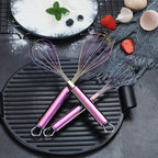 Berglander Rainbow Whisk Pack of 3 Stainless Steel 8", Titianium Plating - Image 4