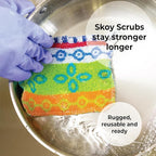 Skoy Scrub, Non-Scratching Dish Scrubber - Image 2