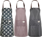 SATINIOR 3 Pieces Waterproof Bib Apron by SATINIOR