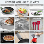 Pack 2, LekDrok Microwave Food Cover - Image 4