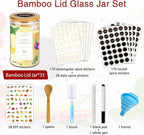 BGraceyy Spice Jars with Labels, Minimalist Stackable Airtight Spice Containers - Image 3