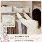GRANNY SAYS Purse Organizer for Closet, Trapezoid Storage Bins, Closet - Image 5
