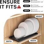 Simple Houseware Plate Drying Rack - Image 5