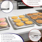 KITCHENATICS Aluminum Baking Pan Half Sheet - Image 4