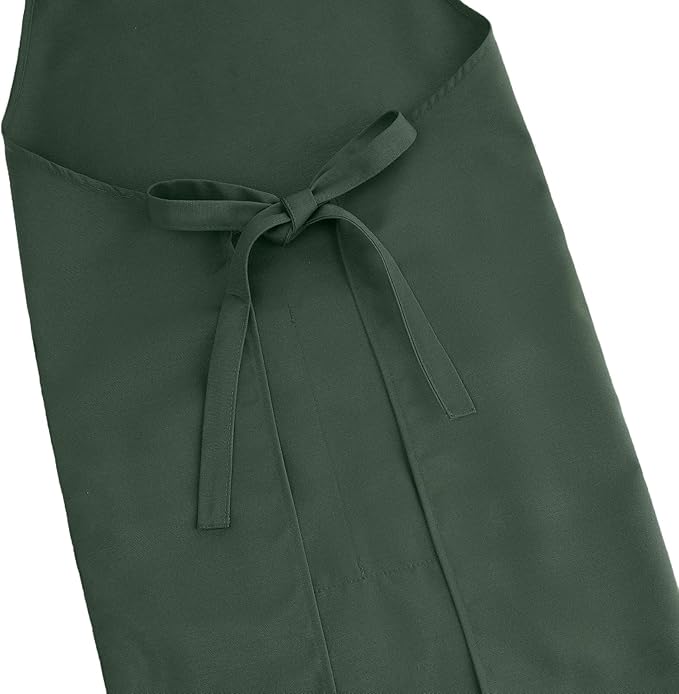 Apron for Men Women with Adjustable Straps and Large Pockets, Canvas Cotton - Image 5