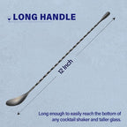 Briout Bar Spoon Cocktail Mixing Stirrers - Image 2