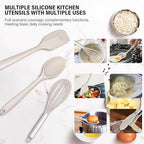 HaWare 11 PCS Silicone Cooking Utensils Set, Heat Resistant Kitchen Utensils - Image 5