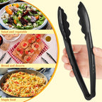 Tessco for you 100 Pcs Plastic Tongs for Serving Bulk, 9 Inch Plastic - Image 4