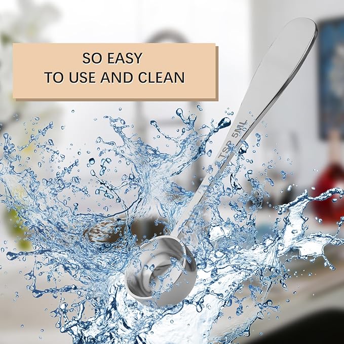 1PCS 1/2tbsp Single Measuring Spoon, Stainless Steel Individual Teaspoon - Image 4