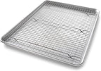 USA Pan 1607CR Bakeware Extra Large Sheet Baking Pan and Bakeable Nonstick by USAPan
