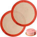 AMYONE Round Silicone Baking Mats by AMYONE