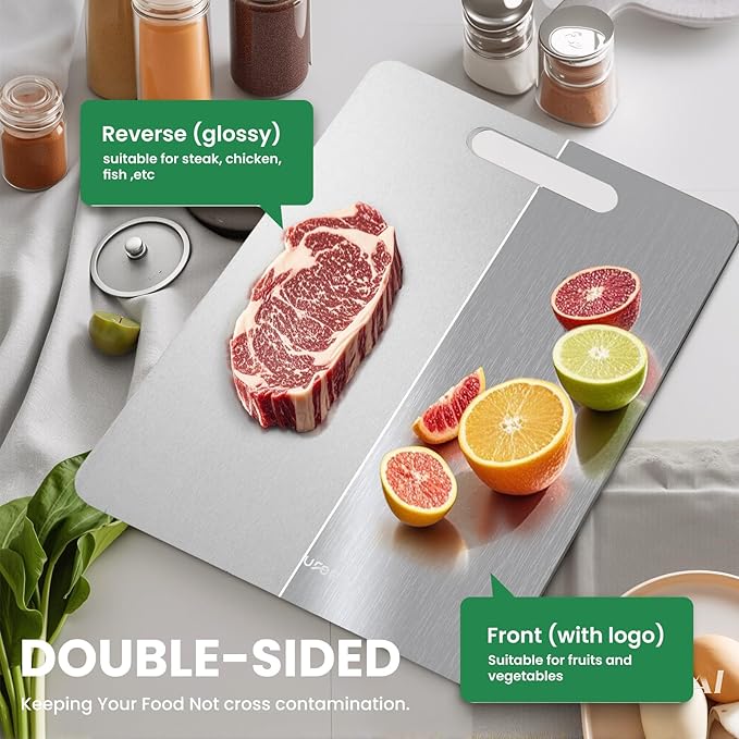 New Titanium Cutting Board, 100% Pure Titanium Cutting Boards - Image 3