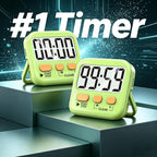 Antonki 2 Pack Digital Timer for Kids, Magnetic Countdown Kitchen Timers for - Image 2