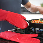 BPA-Free Silicone Oven Mitts Ultra Heat Resistant up to 500°F - Image 9