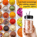 Mimorou 30 Pack Plastic Spice Jars - Image 4