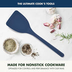 GreenPan Silicone Solid Turner Spatula, Flipping Cooking Kitchen Utensil - Image 2