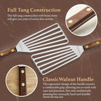 Lamson Metal Spatula Slotted Turner - Image 5