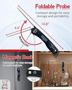 Instant Read Meat Thermometer, 1.2s Fast Read, ±1°F Accuracy, -58°F to 572°F - Image 7