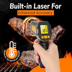 Infrared Thermometer Digital Temperature Gun Laser Meat Thermometer - Image 3