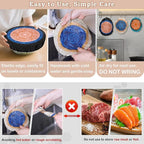 5-Size Reusable Beeswax Bowl Covers - Image 6