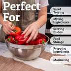 Priority Chef 6Pc Large Mixing Bowls - Image 5