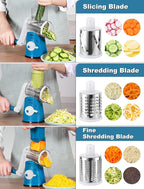 Geedel Rotary Cheese Grater Cheese Shredder - Image 4
