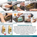 TAILI Sponge Holder for Kitchen Sink - Image 7