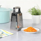Martha Stewart Sprucedale 9.5-Inch Stainless Steel 4-Sided Box Grater – Durable - Image 3