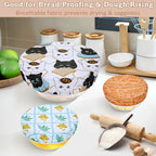 5-Size Reusable Beeswax Bowl Covers - Image 4