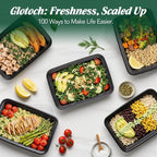 Glotoch Meal Prep Containers 32oz 100 Pack - Image 3