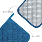 Joyhalo 4 Pack Pot Holders for Kitchen, Cotton Oven Holder - Image 3
