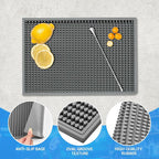 ZJWZLG Bar Mat - Premium 18"X12" Rubber Bar Mats - Image 3