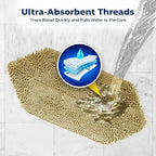 Muddy Mat® Doggy Dryer, Highly Absorbent Microfiber Washable Dog Shammy - Image 3